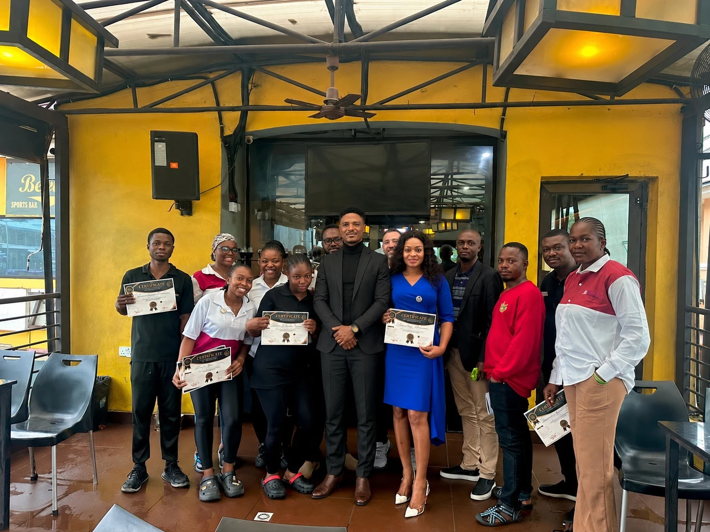 Leadership development participants