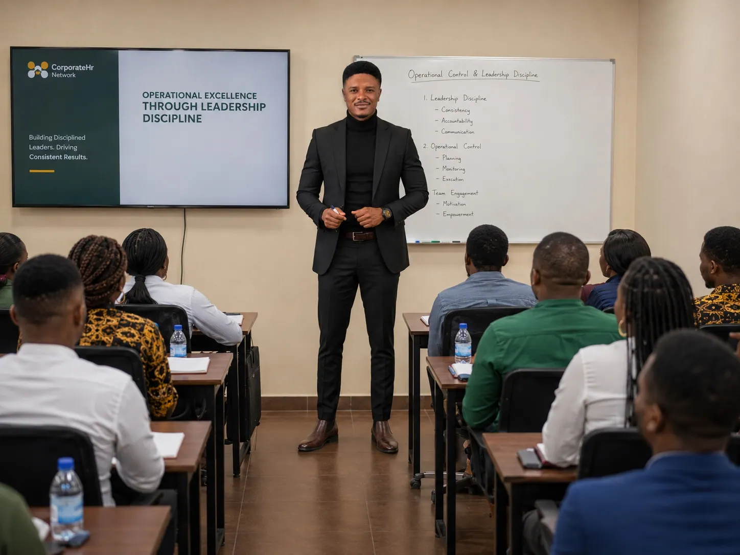 Classroom training illustration